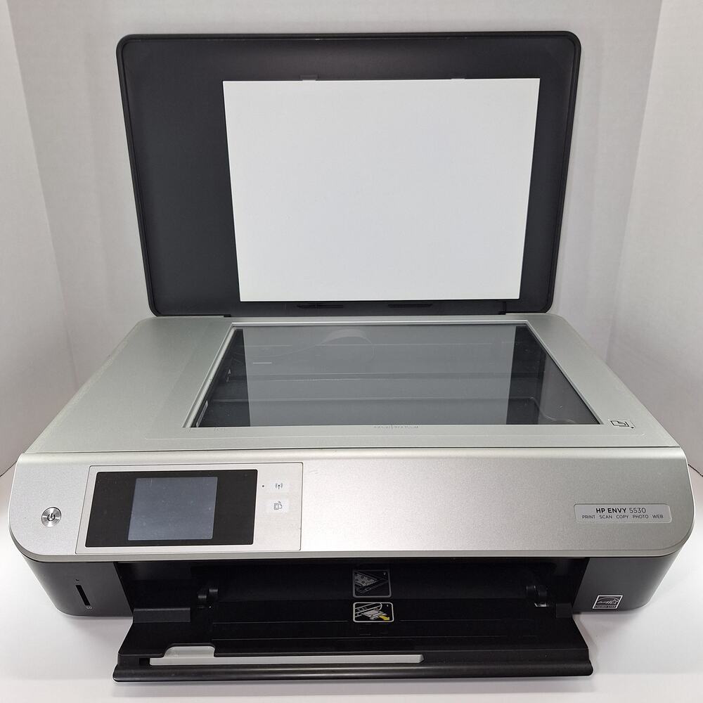 HP Envy 5530 All-In-One Inkjet Printer Color Black Wired Wireless - Tested